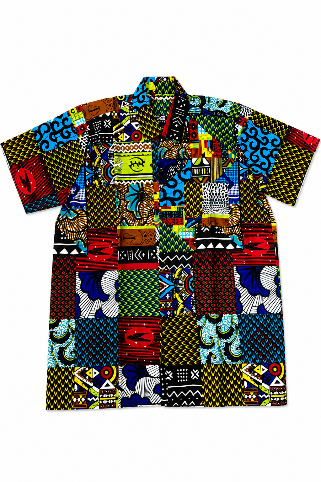 Chemise wax africaine