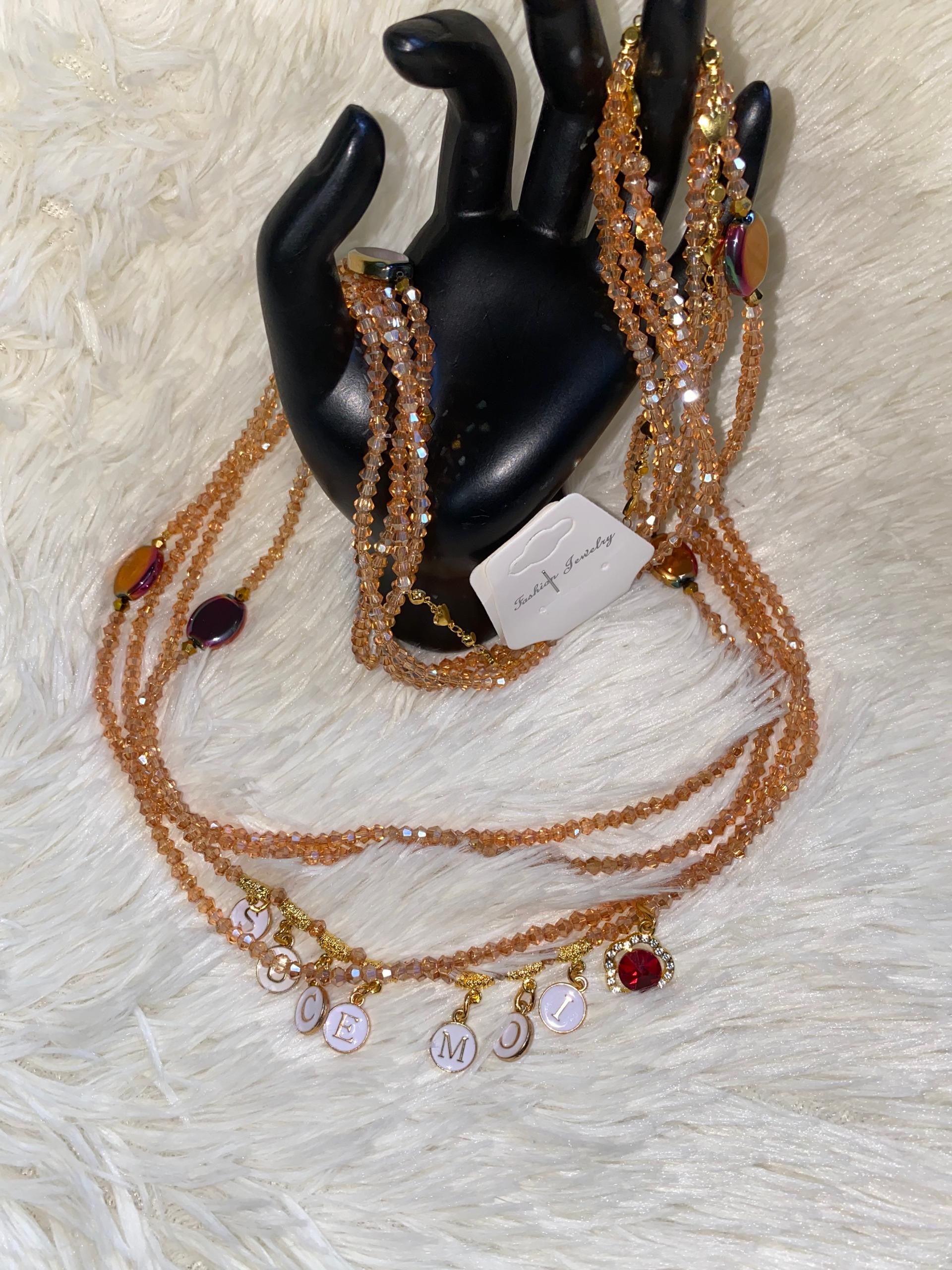 Baya africain (trois par couleur)