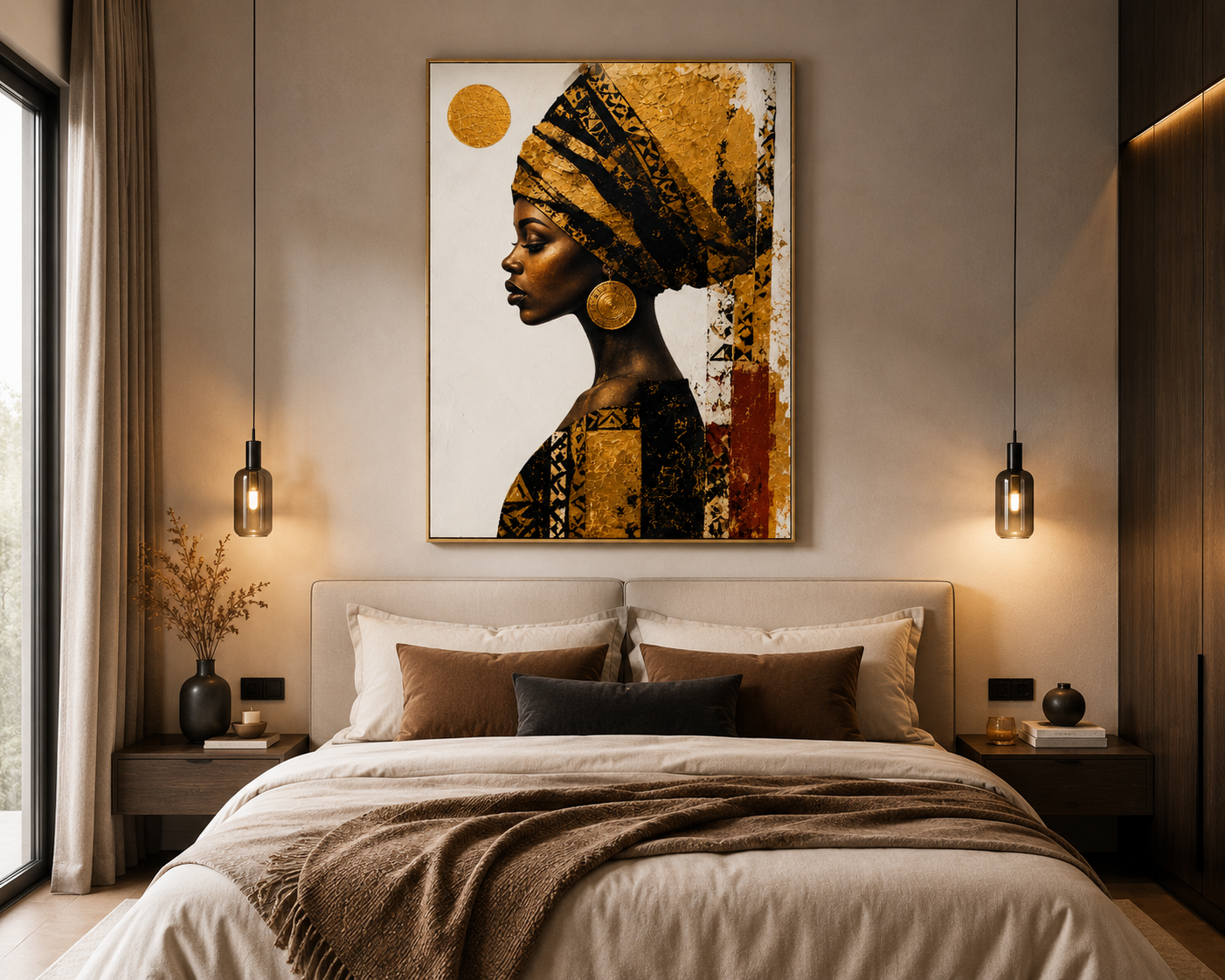 Tableau d’art africain contemporain – Édition limitée