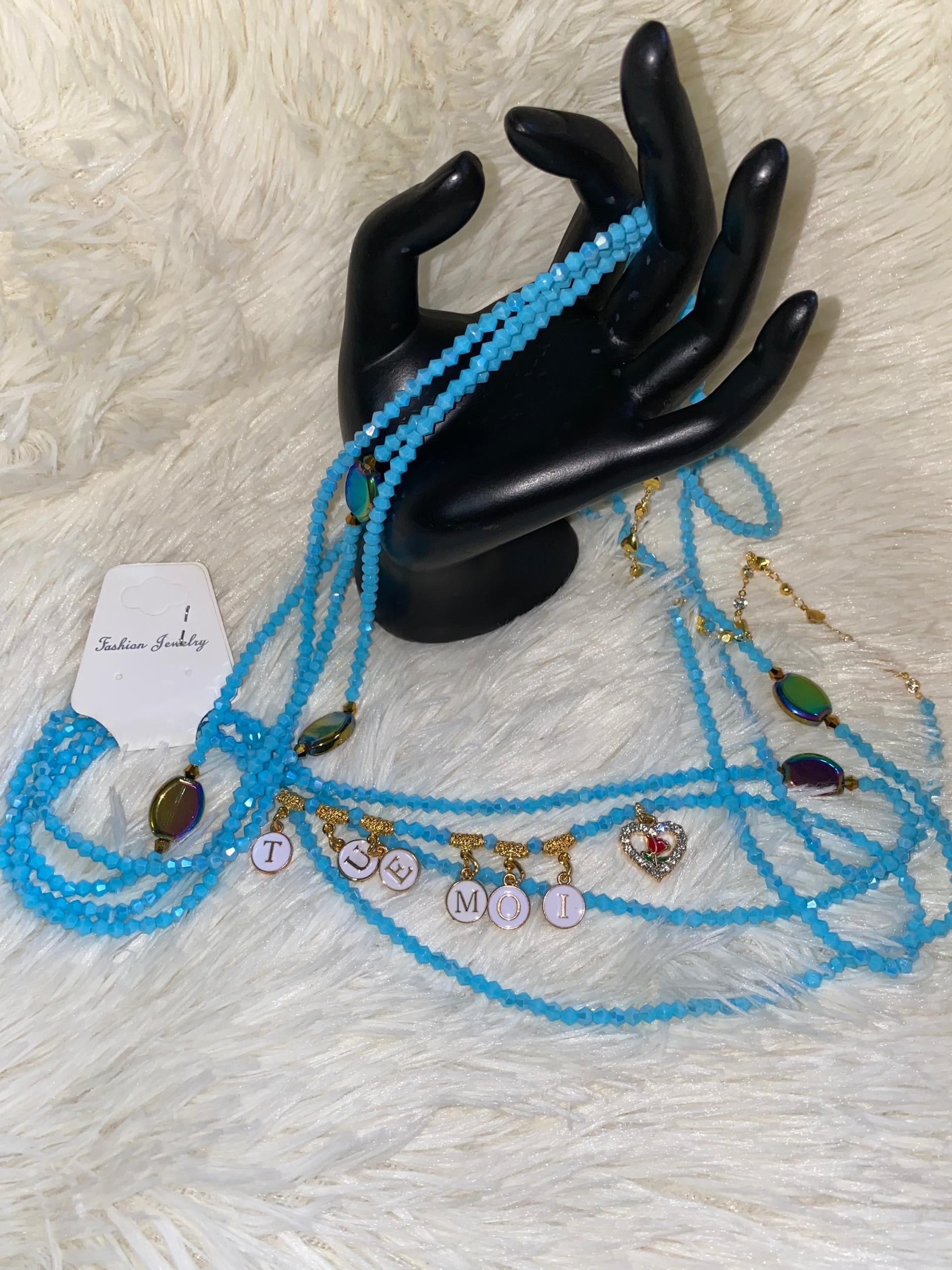 Baya africain (trois par couleur)