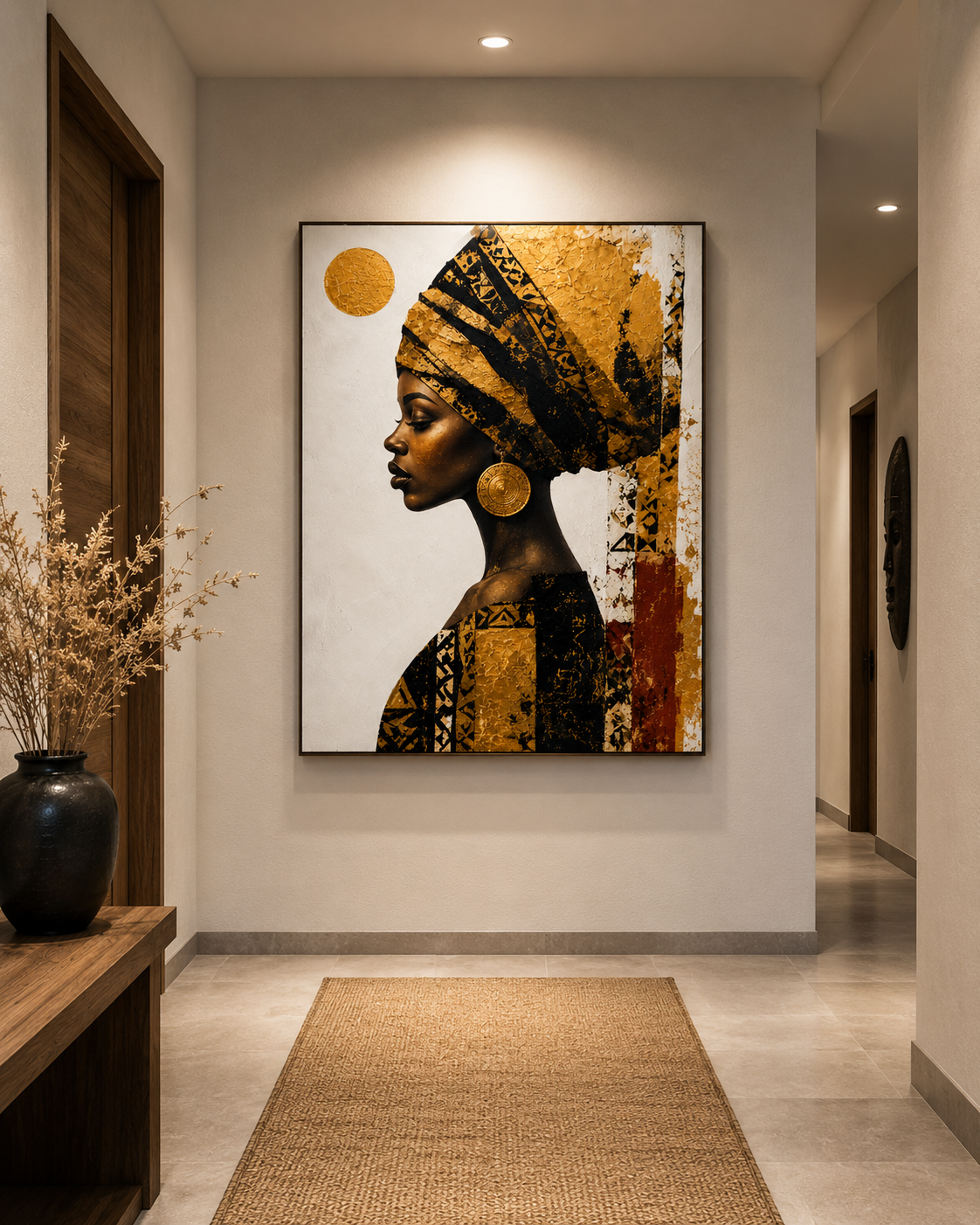 Tableau d’art africain contemporain – Édition limitée