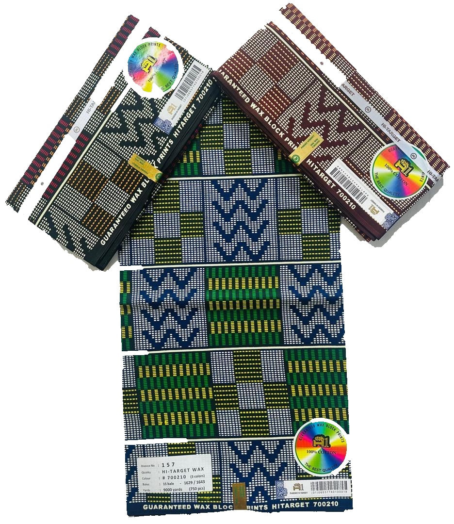 Tissu Wax 6 Yards